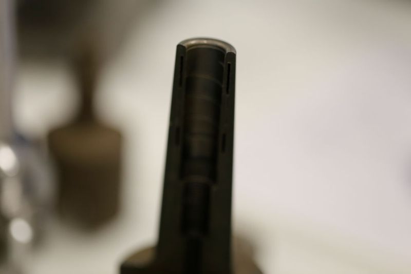 Blick auf die Spannsysteme die Mapal heute in additiver Fertigung realsiert.  (Matthias Böhm)