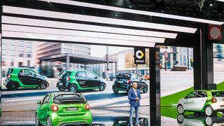 Daimler und Renault-Nissan nutzten den Automobilsalon in Paris für eine gemeinsame Pressekonferenz. (Daimler)