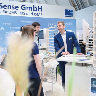 ConSense präsentiert auf der it-sa 2026 in Nürnberg die Lösung GRC zum Aufbau eines effizienten und transparenten ISMS. (Bild: ConSense GmbH)