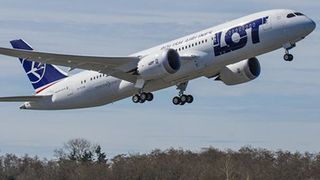 Die Boeing 787 der polnischen Fluggesellschaft LOT: Mit ihr wurden die letzten Aklkutests absolviert (Bild: Boeing)