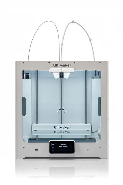 Der neue 3D-Drucker soll neue Einsatzmöglichkeiten bieten und mit einer Vielzahl von Materialien drucken, von PLA bis hin zu hochentwickelten technischen Kunststoffen wie Nylon und PC. (Ultimaker)