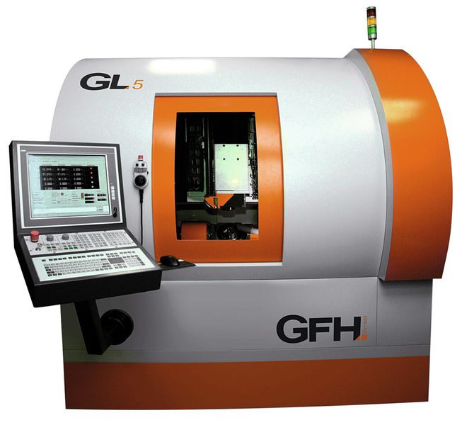 The GL Evo laser cutting unit offers 5-axis simultaneous machining for micro-products with EDM quality, GFH says. (Source: GFH)