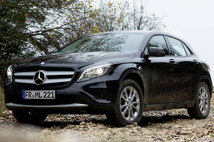 Ebenfalls sehr wertstabil ist der Mercedes GLA 180 d mit 59 Prozent. (Foto: Daimler)