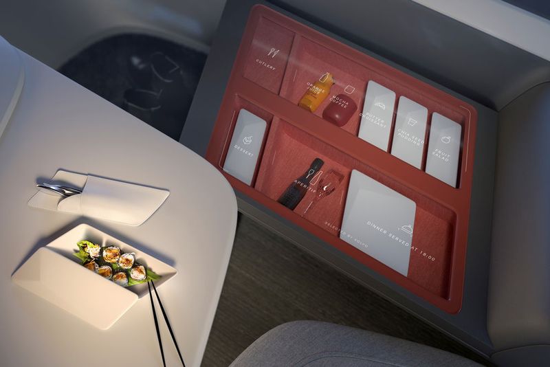 Auch für das leibliche Wohl ist in dem Auto gesorgt. (Bild: Volvo)