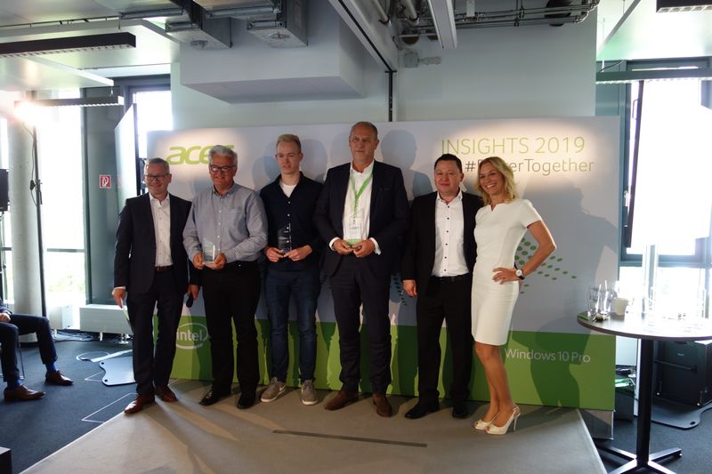 1. Platz: Sotec, 2. Platz: Office Partner und 3. Platz: Irrgang + Lange. (Bild: IT-BUSINESS)