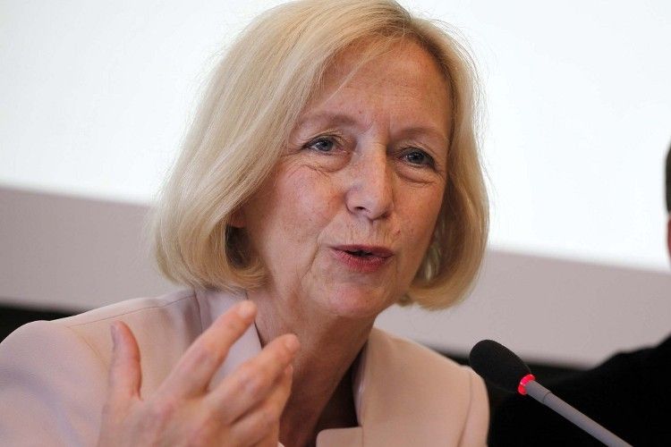 Bundesbildungsministerin Johanna Wanka betonte in der Eröffnungspressekonferenz die große Bedeutung des internationalen Berufswettbewerbs. (Foto: World Skills Leipzig)