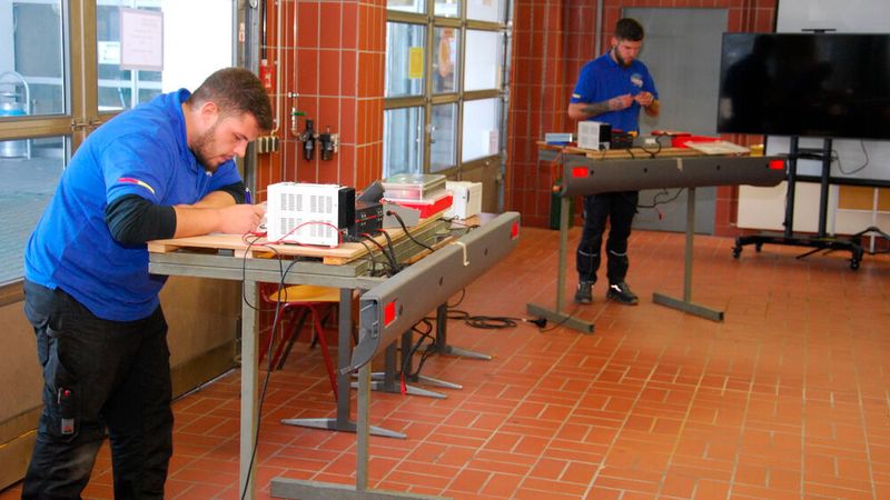 Eine Diagnose an einer PDC-Anlage mussten beide fachrichtungen durchführen. (Bild: Wenz -»F+K«)