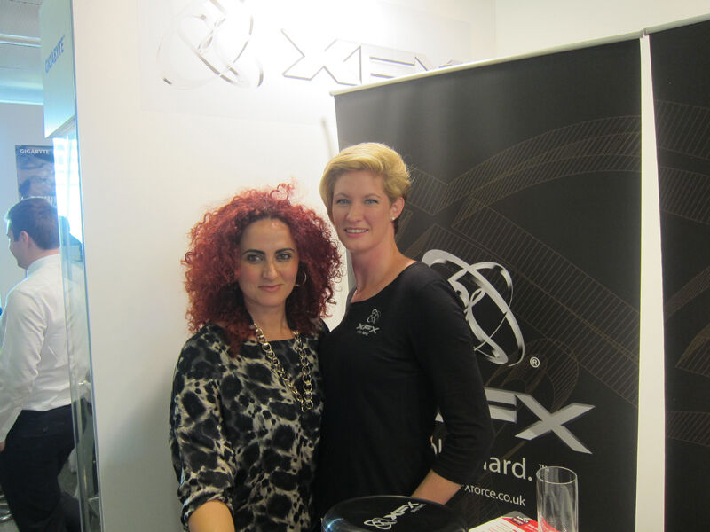 Besa Agaj, IT-BUSINESS mit Vera Windeln, XFX                               (Bild: Vogel IT-Medien GmbH)