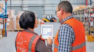 „Mobile-Logistic“-Lösungen von All for One Steeb laufen mit einem modernen Oberflächengenerator auf Endgeräten wie Scannern, Smartphones, Staplerterminals und Datenbrillen. (Prismat)