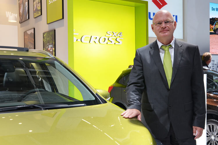 Thomas Wysocki, Vertriebs- und Marketingchef von Suzuki: „Wir verkaufen unsere Fahrzeuge über den Handel – das Internet als Verkaufskanal steht bei uns derzeit nicht zur Diskussion.“ (Foto: Preising)