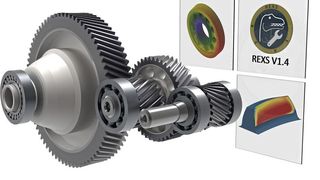 Mit REXS ist eine umfassende Beschreibung von Getriebestrukturen möglich – unabhängig von herstellerspezifischen Datenformaten. (Bild: FVA)