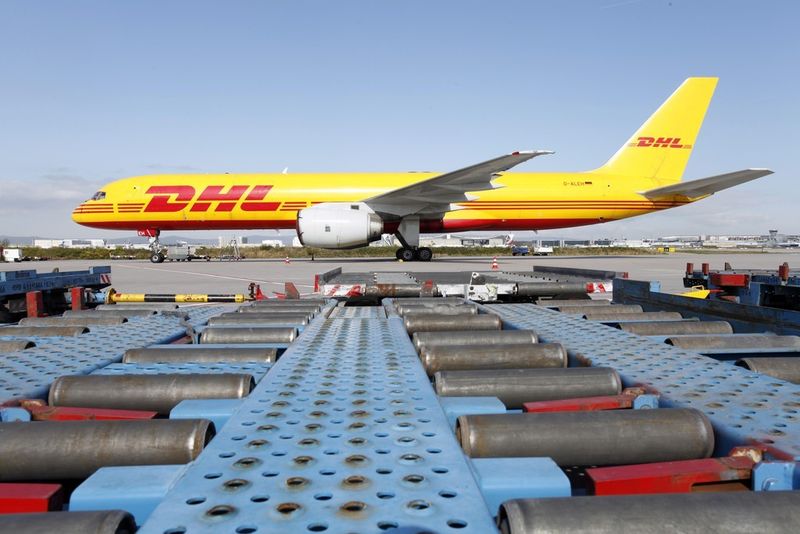 DHL-Fracheter auf dem Frankfurter Flughafen (Bild: Fraport/Andreas Meinhardt)