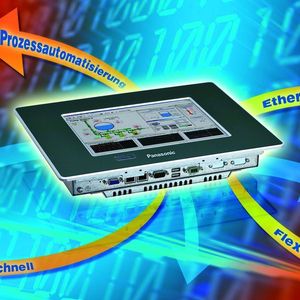 Bild 2: Windows-CE-Touch-Panel GN15 mit 1024 × 768 Pixel bei 15“. Bild: Panasonic Electric Works