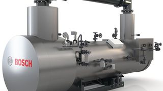 Efficient generation of process heat: The new, modular heat recovery boiler from Bosch. (Picture: Bosch / Ehemann Lutz (TT-FB/SLI-MKT))