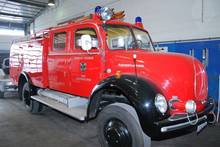 Mit Iveco kamen auch die Feuerwehren der Region in die Nutzfahrzeugwerkstatt nach Riedstadt, egal ob altes.... (Archiv)