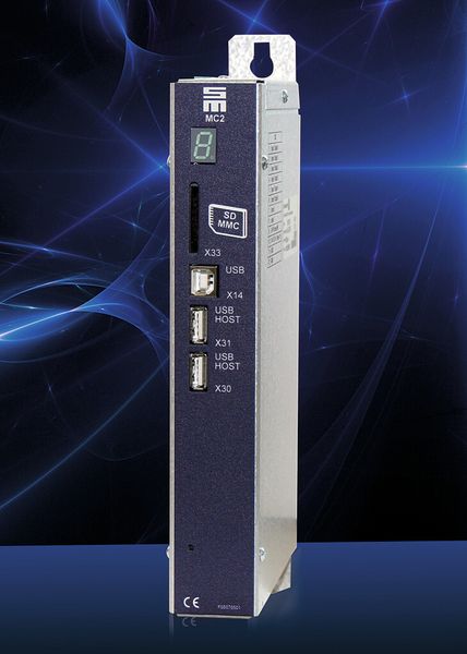 Bild 1 (links): Dieser Motion Controller ermöglicht es zusammen mit der passenden Antriebsverstärkerserie, bis zu acht Positionierachsen aus einer PC-basierten Analysesoftware zu steuern. (Bild: Sieb & Meyer)