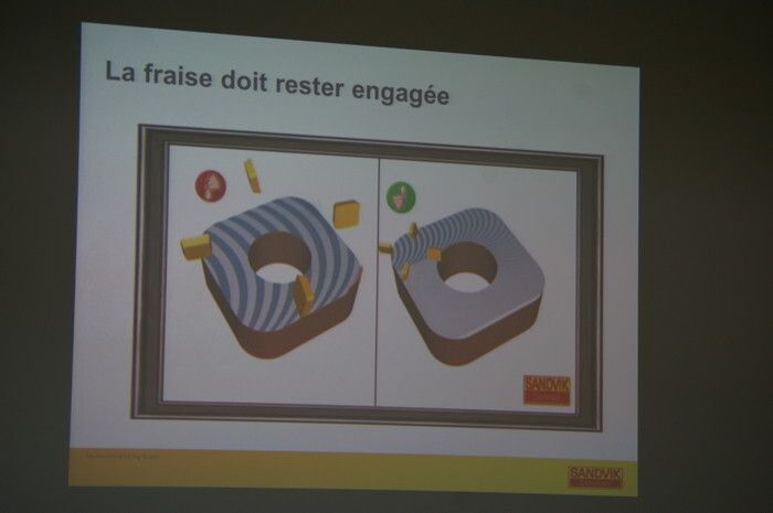 Reflet du séminaire Sandvik de janvier 2013 au Technopôle de Ste-Croix (Image: MSM)