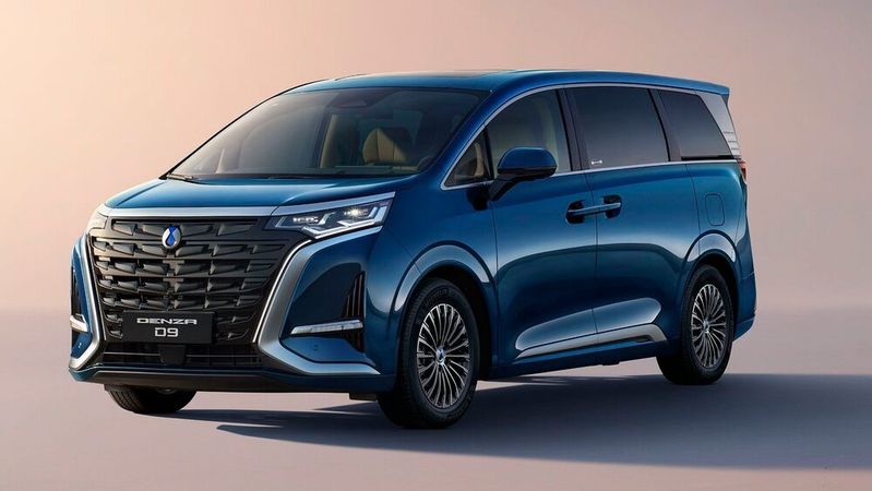 Die BYD-Marke Denza ist offiziell in Europa gestartet. Zu den ersten Modellen zählt der D9.(Bild:  Denza)