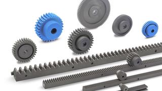 Der Normteilespezialist Ganter bietet jetzt auch robuste Zahnräder und Zahnstangen aus zum Teil glasfaserverstärktem Polyamid (PA) an. Warum Ganter sein Portfolio damit ergänzt hat, erklärt das Unternehmen hier. (Bild: Otto Ganter)