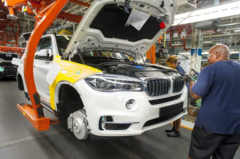 BMW produzierte im Juli im Werk Spartanburg 8257 Einheiten vom dem Geländewagen X3, dazu kommen 21 Einheiten vom X5 und 2402 Einheiten vom X6. (BMW)