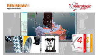 Renishaw’s Revo 5-axis CMM scanning systems, PH20 5-axis touch-trigger systems and the Equator shopfloor gauging system are powered by Metrologic’s X4 software platform.  (Source: Metrologic Group)