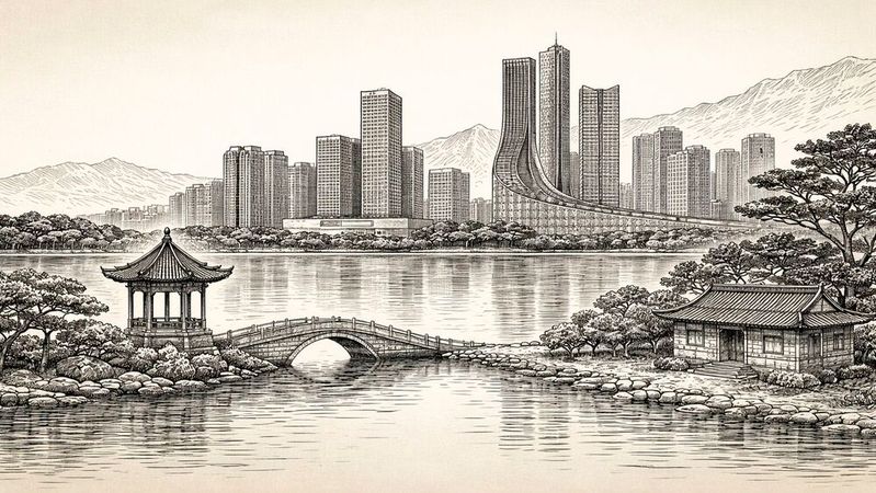 In Hefei, much is expected from the memory manufacturer CXMT.(Image: Dall-E / AI-generated)