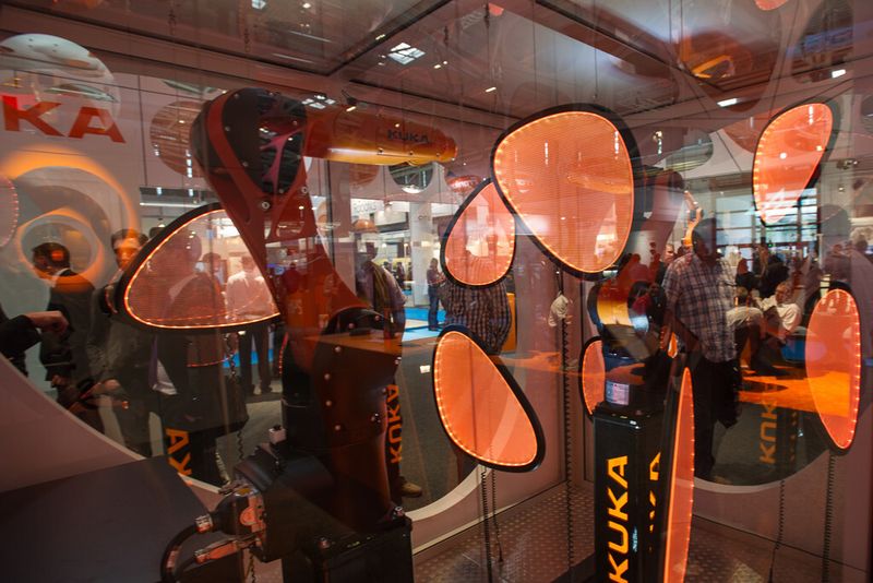 Rückblick: Impressionen von der Automatica 2012. (Bild: Messe München)