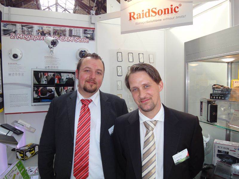 (v.l.) Oliver Klein und Christoph Stamer, RaidSonic (Archiv: Vogel Business Media)