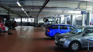 Bildunter leere Werkstatt (Archiv: Vogel Business Media)