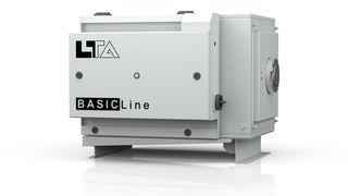 Pleine capacité d'aspiration, exécution simple : le filtre à brouillard d'huile et d'émulsion LTA BASIC Line 01. (Image : LTA)