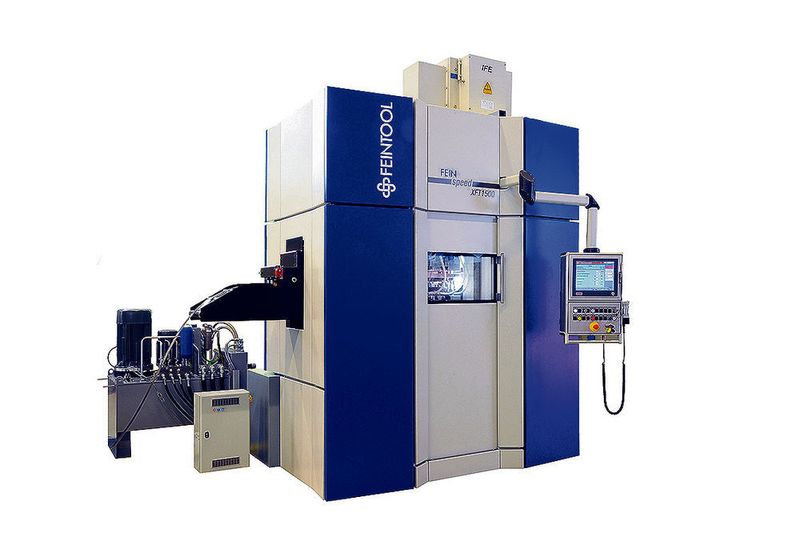 Die servomechanische XFT 1500speed von Feintool ist die erste Feinschneidpresse, die bis zu 200 Hübe in der Minute erreicht. (Bild: Feintool/Beat Hostettler)
