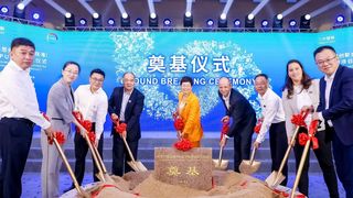 Spatenstich für die neue TPU Anlage (Bild: Covestro)