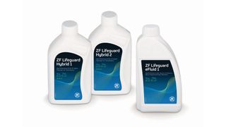 Mehr Wirkungsgrad und besseren Schutz der Komponenten in elektrifizierten Antrieben sagt ZF seinen neuen E-Fluids nach. (Bild: Nova Design)