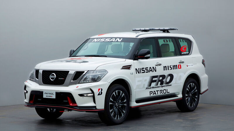 Der 2019 aufgefrischte Nissan Patrol wird 2021 in den Ländern des Mittleren Ostens als nachgeschärfter Nismo eingeführt. (Nissan)