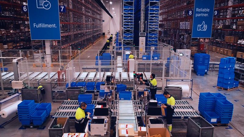 Im Rahmen der globalen Initiative „Spare Parts Business Excellence“ von thyssenkrupp Elevator ist das Lager in Madrid das erste zentral verwaltete, smarte Depot seiner Art weltweit. (Bild: Thyssenkrupp Elevator)