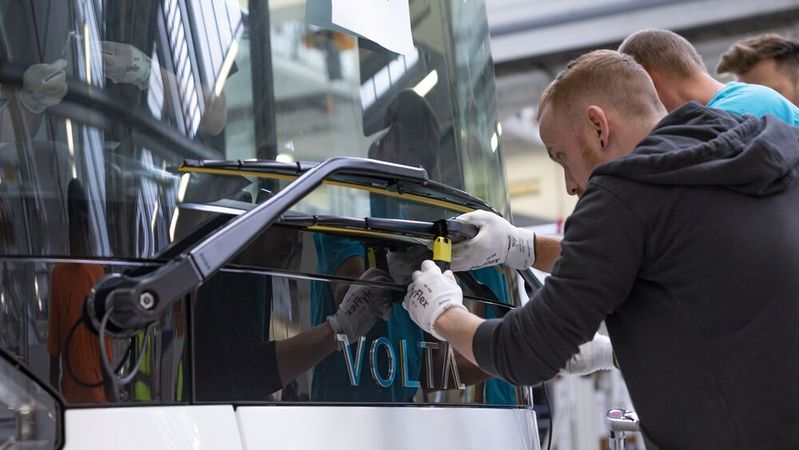 Der Volta Zero kommt 150 bis 200 Kilometer weit.(Bild:  Volta Trucks)