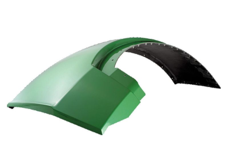 Viele Formenträgersysteme dienen der Produktion von Faserverbundbauteilen für die Automobilindustrie oder beispielsweise auch für Kotflügel von Traktoren (Bild), Kühlergrillblenden für Lkw sowie Schiebehimmel und Karosseriefrontteile für Pkw. (Bild: BBG)