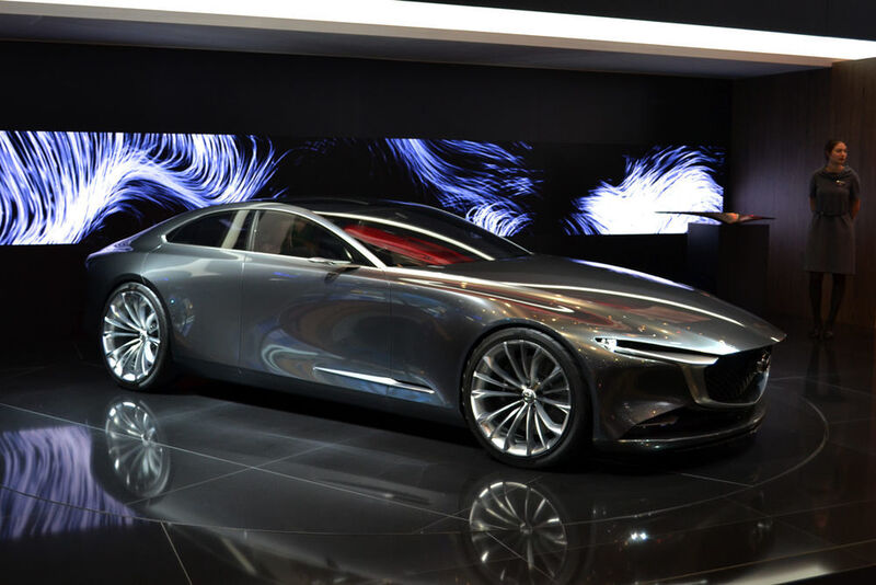 Mazda präsentiert das Konzeptfahrzeug „Vision-Coupé“ ... (Seyerlein/»kfz-betrieb«)