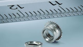 Die PEM Miniatur-Einpressgewindebuchsen kommen in der Elektronik, Optik, Medizin- und Kommunikationstechnik zum Einsatz.  (Bild: KVT-Koenig)