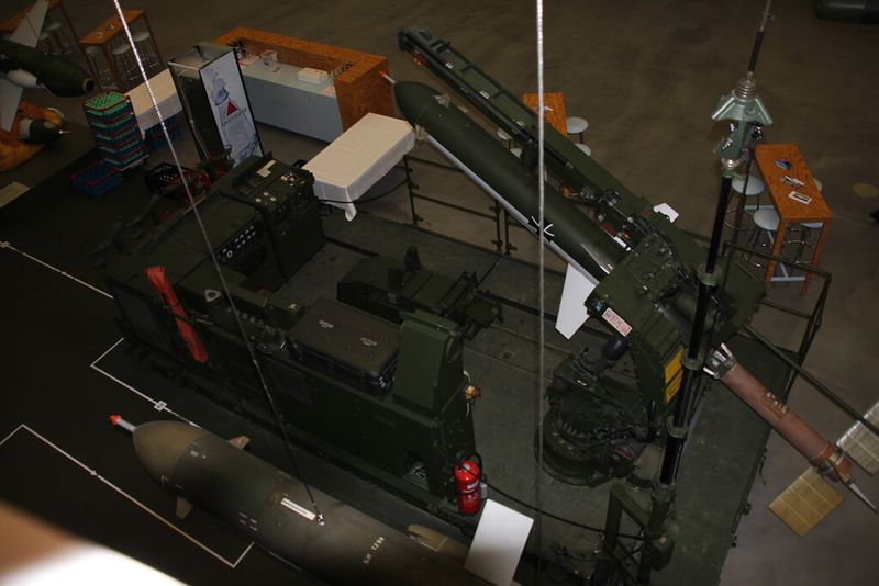 Flugabwehr-Rakete der Bundeswehr. (Königsreuther)