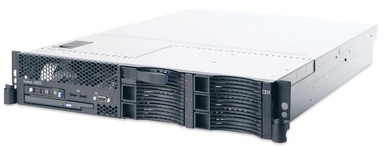 Der energieeffiziente IBM x3655 ist für HPC-Anwendungen und Datenbanken konzipiert. (Archiv: Vogel Business Media)