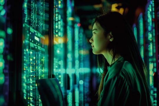 Leistungshalbleiter:  GaN ermöglicht hohe Schaltfrequenzen und kompakte Leistungswandler und eignet sich damit für Stromversorgungen mit hoher Leistungsdichte in KI-Rechenzentren.(Bild: ©  dony - stock.adobe.com)