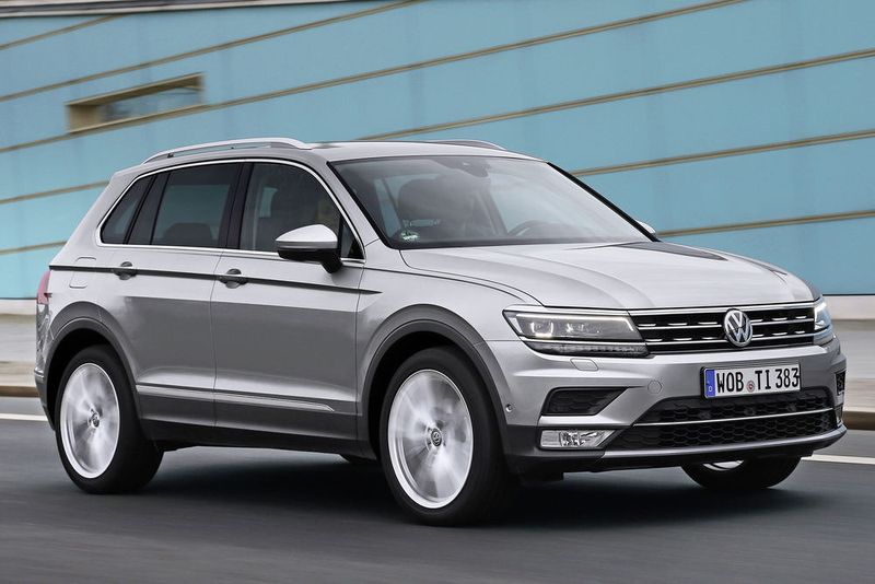 Meistverkaufter Geländewagen im Mai 2017: VW Tiguan, 6.494 Einheiten. (VW)