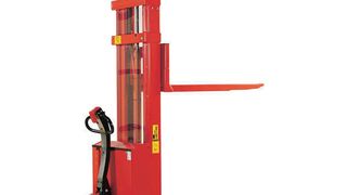 Der Elektro-Stapler Logiflex Maxi von Logitrans ist wendig, einfach zu bedienen und bietet sämtliche Vorzüge der Drehstromtechnik. Bild: Logitrans (Archiv: Vogel Business Media)