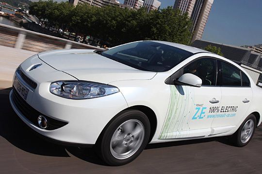 Renault nimmt an der Challange Bibendum mit dem Elektroauto Fluence Z.E. teil und will dessen Alltagstauglichkeit unter Beweis stellen. (Archiv: Vogel Business Media)