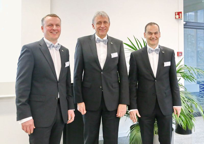 Die Geschäftsleitung Studer und Schaudt Mikrosa (v. l. n. r.): Gerd König, Fred Gaegauf, Jens Bleher (Anne Richter, SMM)