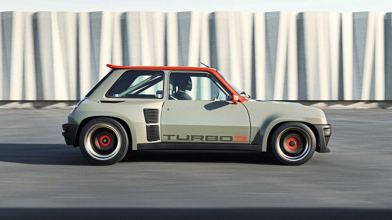 Basis des R5 Turbo 3 ist ein alter R5 mit drei Türen – davon dürfte es auch nicht mehr allzu viele geben. (Bild: Legende Automobiles)