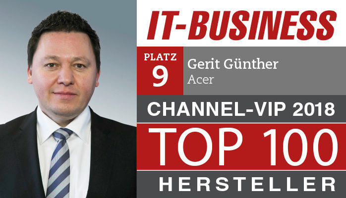 Gerit Günther, Head of Commercial Channel Sales Acer Computer (Acer / Tobias Eble)