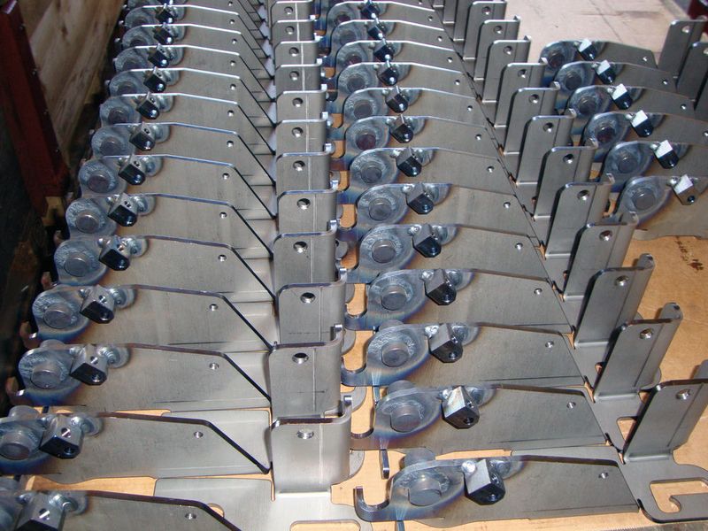Blechbearbeitung, mechanische Bearbeitung und Schweissarbeiten in einem. (Bild: Bolliger)