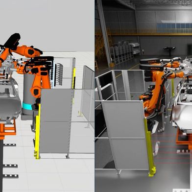 FactoryLens integriert die Nvidia -Omniverse-Bibliotheken und OpenUSD in die Simulationsplattform von Visual Components und hilft Fertigungsunternehmen dabei, ihre bestehenden Fabriklayouts in physikalisch realistische digitale Zwillinge zu verwandeln. (Bild: Visual Components)
